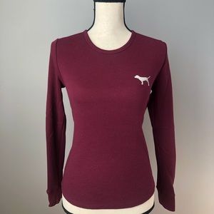 NWOT PINK Victoria’s Secret PJ Top